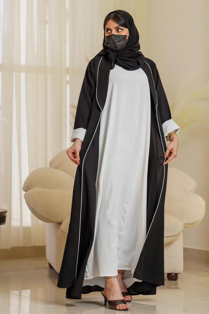 فستان عباية أسود